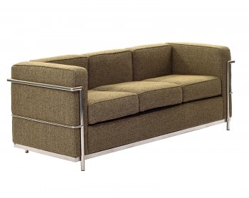 Charles Petite Wool Sofa in Oatmeal by Modway w/Options [MWS-Charles Petite Wool Oatmeal]