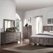 Bayonne Bedroom 23890 in Burnt Oak by Acme w/Options