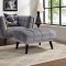 Bestow Sofa in Gray Velvet Fabric by Modway w/Options