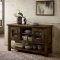 Kristen 5Pc Dining Room Set CM3060T in Rustic Oak w/Options