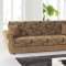 Jasmine Sofa Bed & Loveseat Set in Brown Chenille by Rain