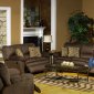 Mushroom Fabric Durango Reclining Sofa & Loveseat w/Options