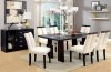 Luminar CM3559T Dining Table 7Pc Set in Black w/Options