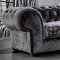 0669 Metropolitan Sectional Sofa in Grey Fabric by VIG