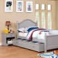 Diane 4PC Youth Bedroom Set CM7158GY in Gray w/Options