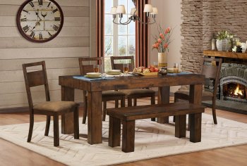 Eagle Ridge 5059-72 Dining Table by Homelegance w/Options [HEDS-5059-72 Eagle Ridge]