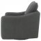 Madia Swivel Glider Chair Set of 2 903393 Charcoal by Coaster