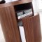 Area Set of 2 Nightstands in Walnut by Casabianca