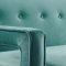 Concur Sofa in Teal Velvet Fabric by Modway w/Options