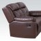 50520 Sherman Motion Sofa in Dark Brown by Acme w/Options