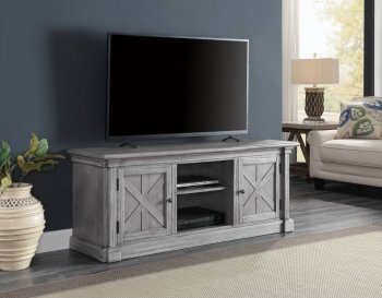 Lucinda TV Stand 91612 in Gray Oak by Acme [AMTV-91612 Lucinda]