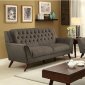 Leia II CM6135 Sofa in Gray Fabric w/Options