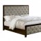 Asterion Bedroom CM7156 in Gray Fabric w/Options