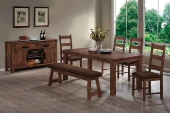 103471 Maddox Dining Table by Coaster w/Optional Items [CRDS-103471 Maddox]