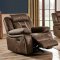 U0070 Motion Sofa in Chocolate Fabric by Global w/Options