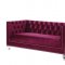 Heibero Sofa 56895 in Burgundy Velvet by Acme w/Options