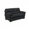 Blake Sofa in Deep Blue Microfiber Fabric by ESF w/Options