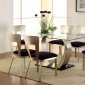 Nova CM3728T Dining Room 7Pc Set in Metal & Glass w/Options