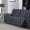 Evelyn Power Motion Sofa & Loveseat in Granite Fabric by Global