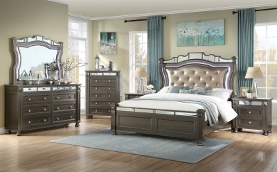 Sydney Bedroom Set 5Pc w/Options