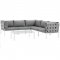 Harmony EEI-2627 6Pc Outdoor Sofa Patio In Various Colors