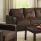 CM6598DK Laverne Sofa & Loveseat Set in Fabric & Leatherette