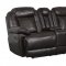 U8304 Motion Sofa in Dark Brown by Global w/Options