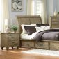 Sylvania Bedroom 2298SL in Driftwood by Homelegance w/Options