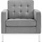 Loft EEI-2052-LGR Sofa in Gray Fabric by Modway w/Options