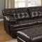 50770 Nigel Sectional Sofa in Brown Bonded Leather Match by Acme