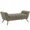 Response EEI-1788 Sofa in Oatmeal Fabric by Modway w/Options