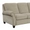 Randall Sofa & Loveseat Set in Beige Fabric w/Options