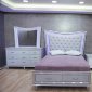 Tesla Bedroom Set 5Pc in Gray by FDF