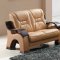 9025 Sofa in Cappuccino Faux Leather w/Options