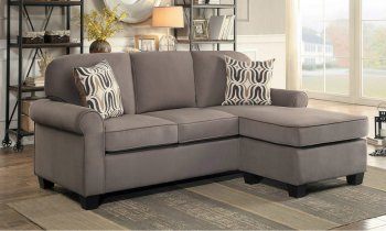 Sprague Reversible Sofa Chaise 8208-3SC in Fossil Homelegance [HESS-8208-3SC-Sprague]