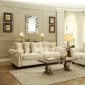 Centralia 8458 Sofa in Cream Fabric by Homelegance w/Options