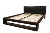 Felton Platform Bed in Dark Brown by Wholesale Interiors