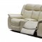 Carly 628 Motion Sofa in Taupe Leather Air w/Optional Items