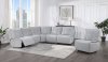 U6066 Modular Power Motion Sectional Sofa in Gray by Global