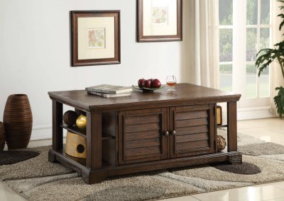 Evrard Coffee Table & Side Table 3Pc Set 82750 by Acme