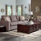 Rosanna 508041 Donny Osmond Sofa in Dark Grey w/Options