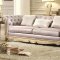 Chambord Sofa 18289 in Champagne Fabric by Homelegance w/Options