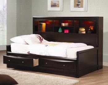 Phoenix 400410 Daybed in Cappuccino by Coaster w/Options [CRKB-400410 Phoenix]