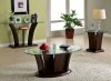 CM4104 Manhattan IV Coffee Table 3Pc Set in Dark Cherry