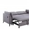 Helaine Sleeper Sofa 55560 in Gray Fabric by Acme