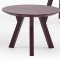 Dinotte Coffee Table in Merlot Matte by Rossetto