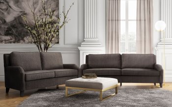 Hartford Sofa TOV-L6100 in Gray Linen Fabric by TOV Furniture [TVS-TOV-L6100-Hartford Gray]