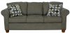 4400 Kathy Sofa & Loveseat Set in Butler Grey by Chelsea