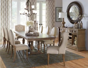 Avignon Dining Table 5545-112 in Dark Oak by Homelegance [HEDS-5545-112-Avignon]