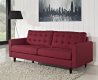 Empress Sofa in Red Fabric by Modway w/Options